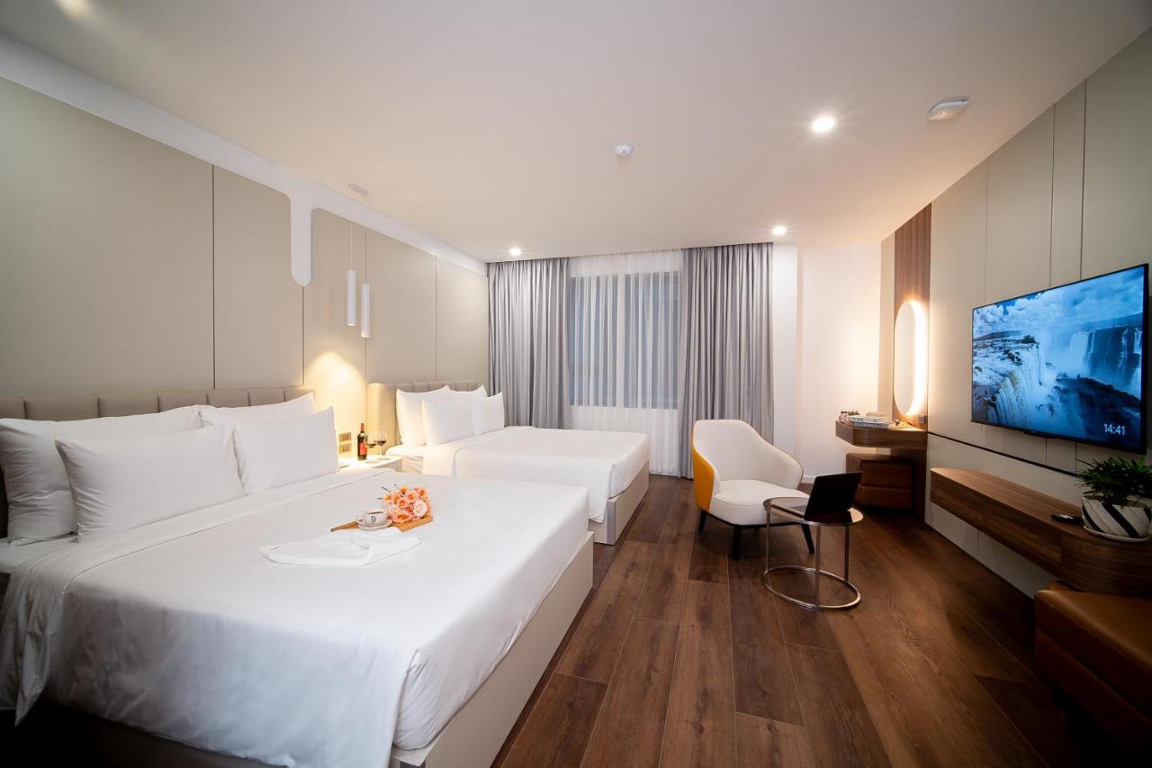 Hotel Danitel Halong Hạ Long Exterior foto